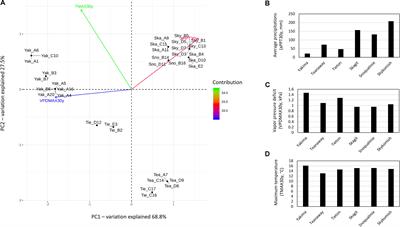 Influences of Climate on Phyllosphere Endophytic Bacterial Communities of Wild Poplar